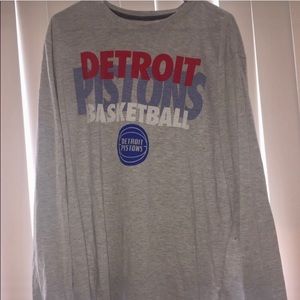 Detroit Pistons Long Sleeve Shirt
